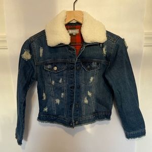 girls  jean jacket brand new with tags